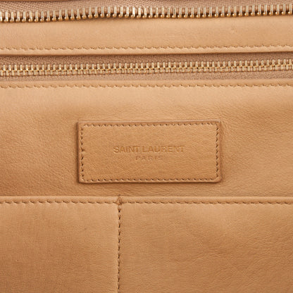 Saint Laurent Calfskin Medium Classic Y Cabas Beige 8 of 9