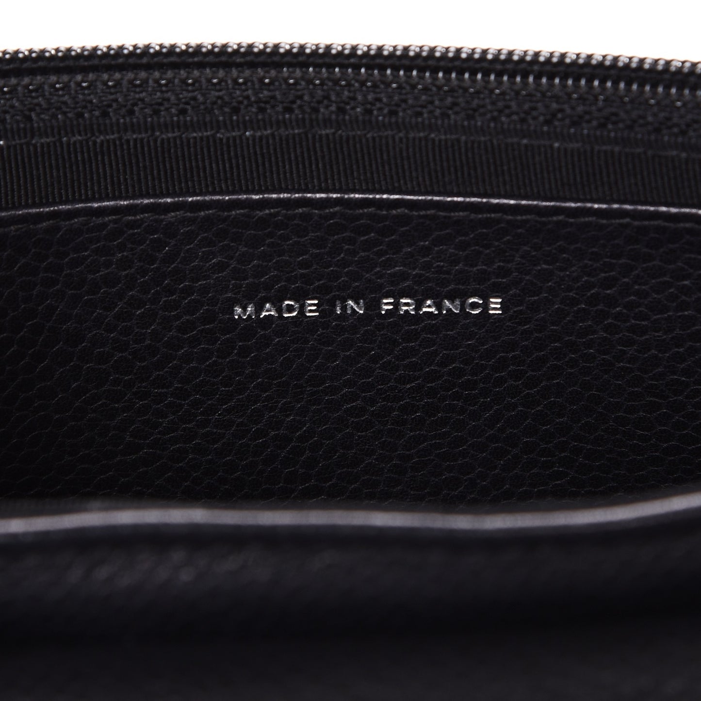 Caviar Half Moon Wallet On Chain WOC Black