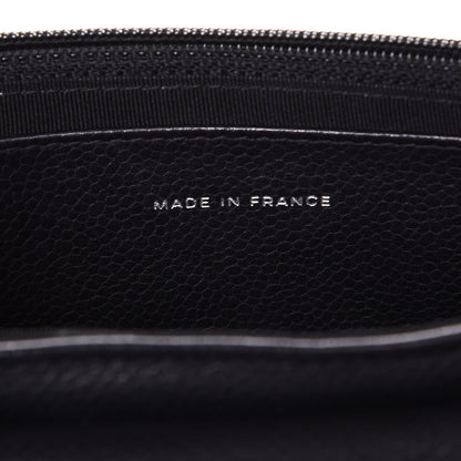 Chanel Caviar Half Moon Wallet On Chain WOC Black 6 of 7