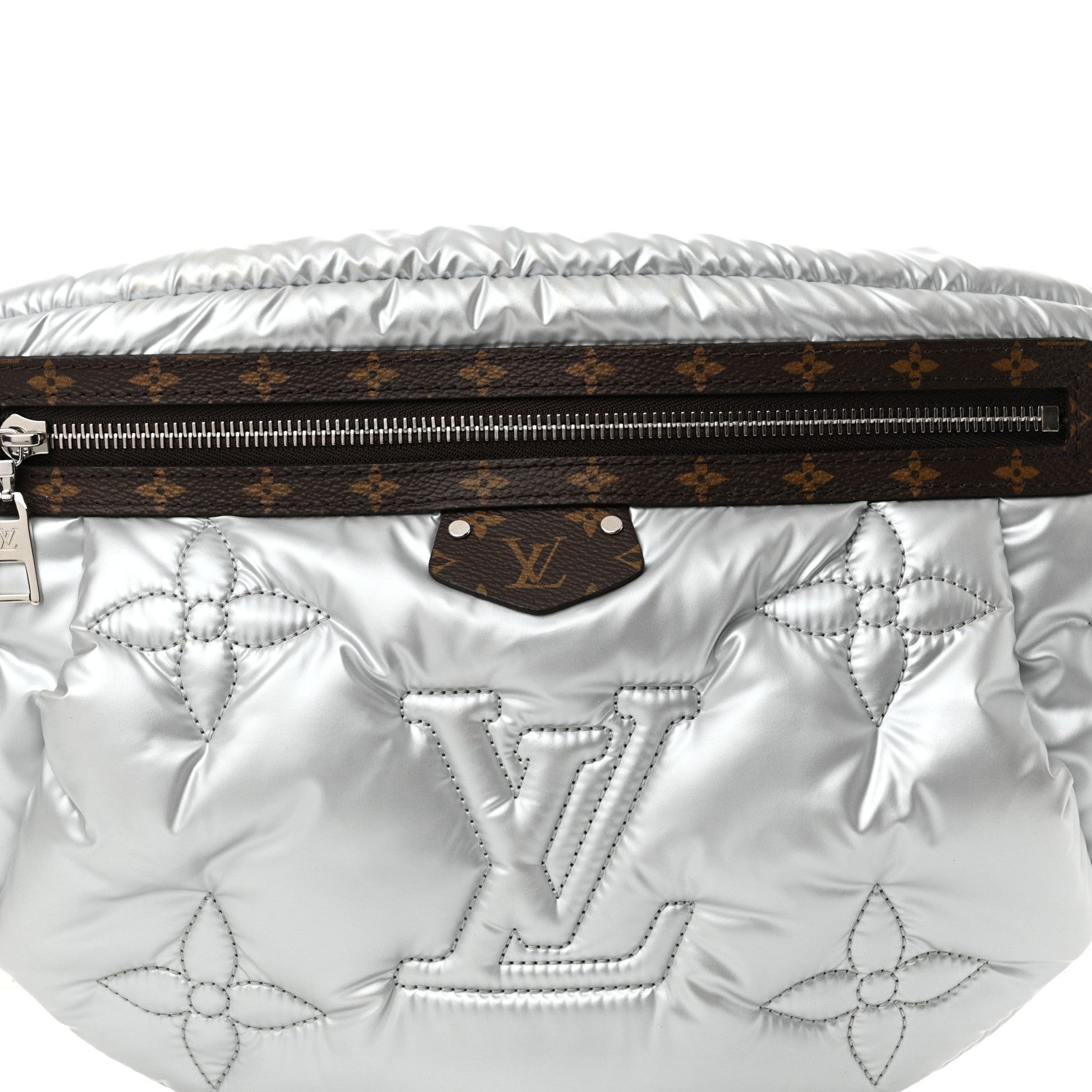 Louis Vuitton Econyl Monogram Pillow BumBag Silver 7 of 9