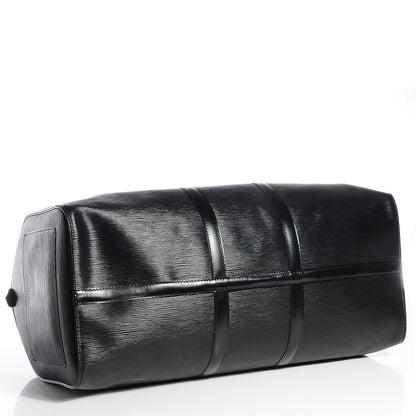 Louis Vuitton Epi Keepall 55 Black 4 of 7