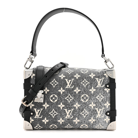 Monogram Jacquard Denim Side Trunk Grey