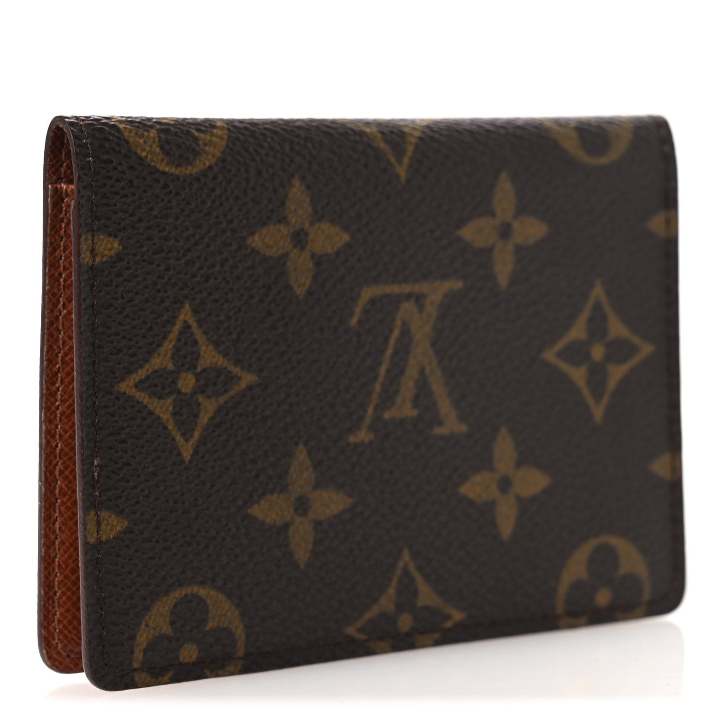 Monogram Porte 2 Cartes Vertical Card Holder