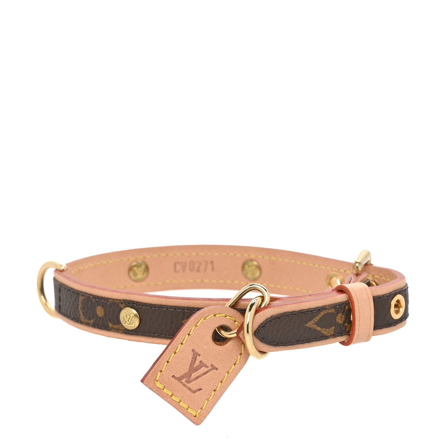 Louis Vuitton Monogram Baxter Dog Collar PM 1 of 6