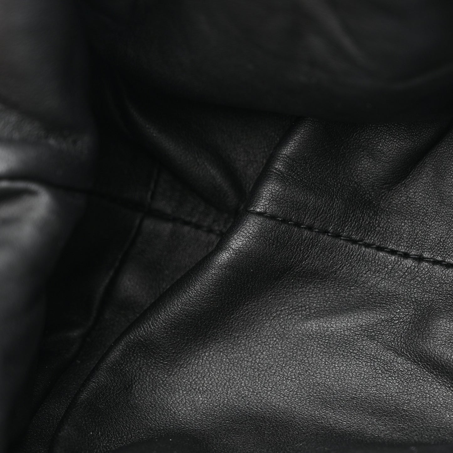 Nappa Intrecciato The Mini Pouch Black