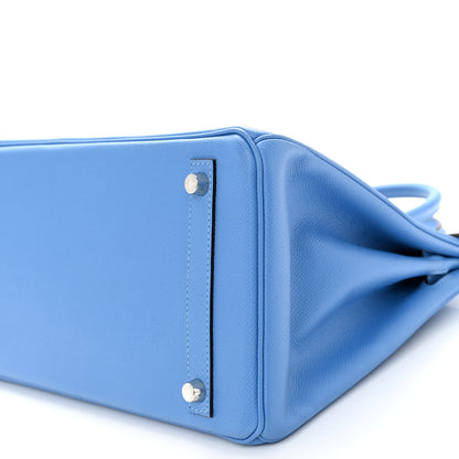 Hermes Epsom Birkin 30 Bleu Paradis 10 of 12