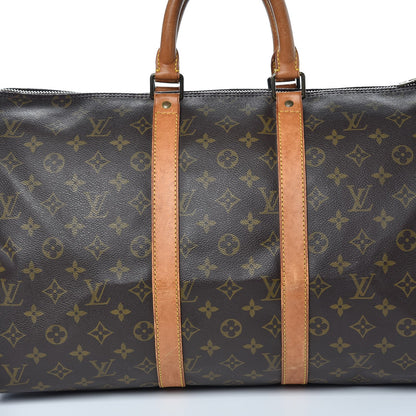 Louis Vuitton Monogram Keepall 45 10 of 14
