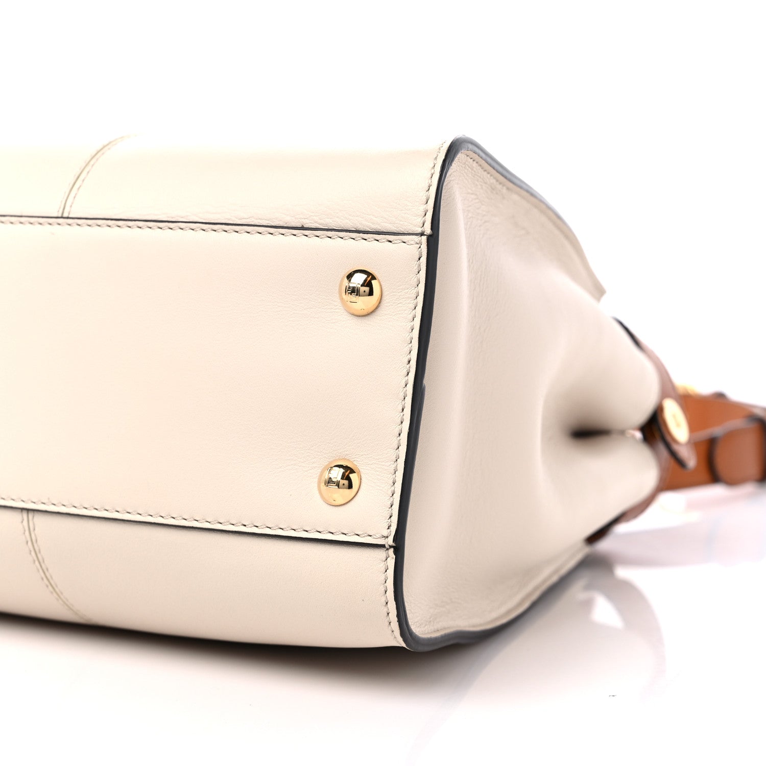 Fendi Lambskin Medium Peekaboo Iconic Satchel 10 of 11