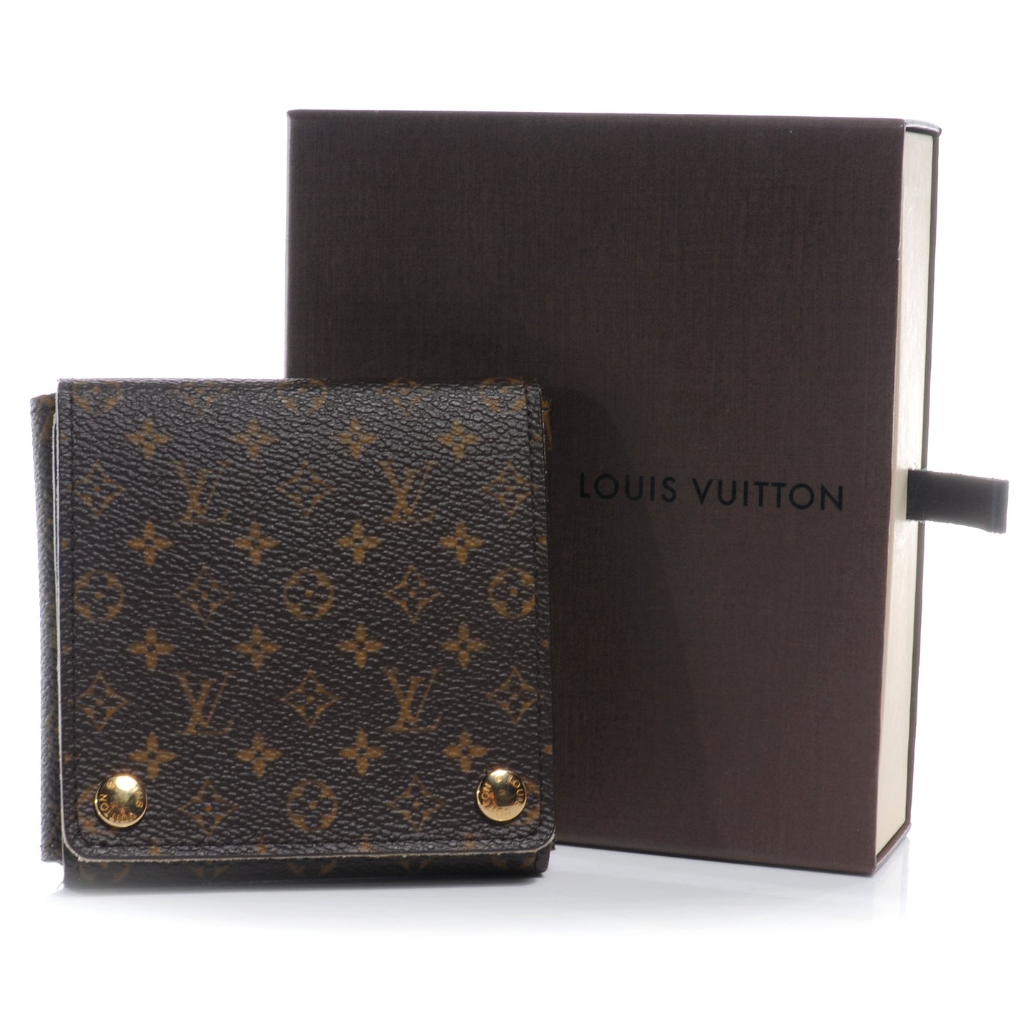 Monogram Folding Jewelry Case