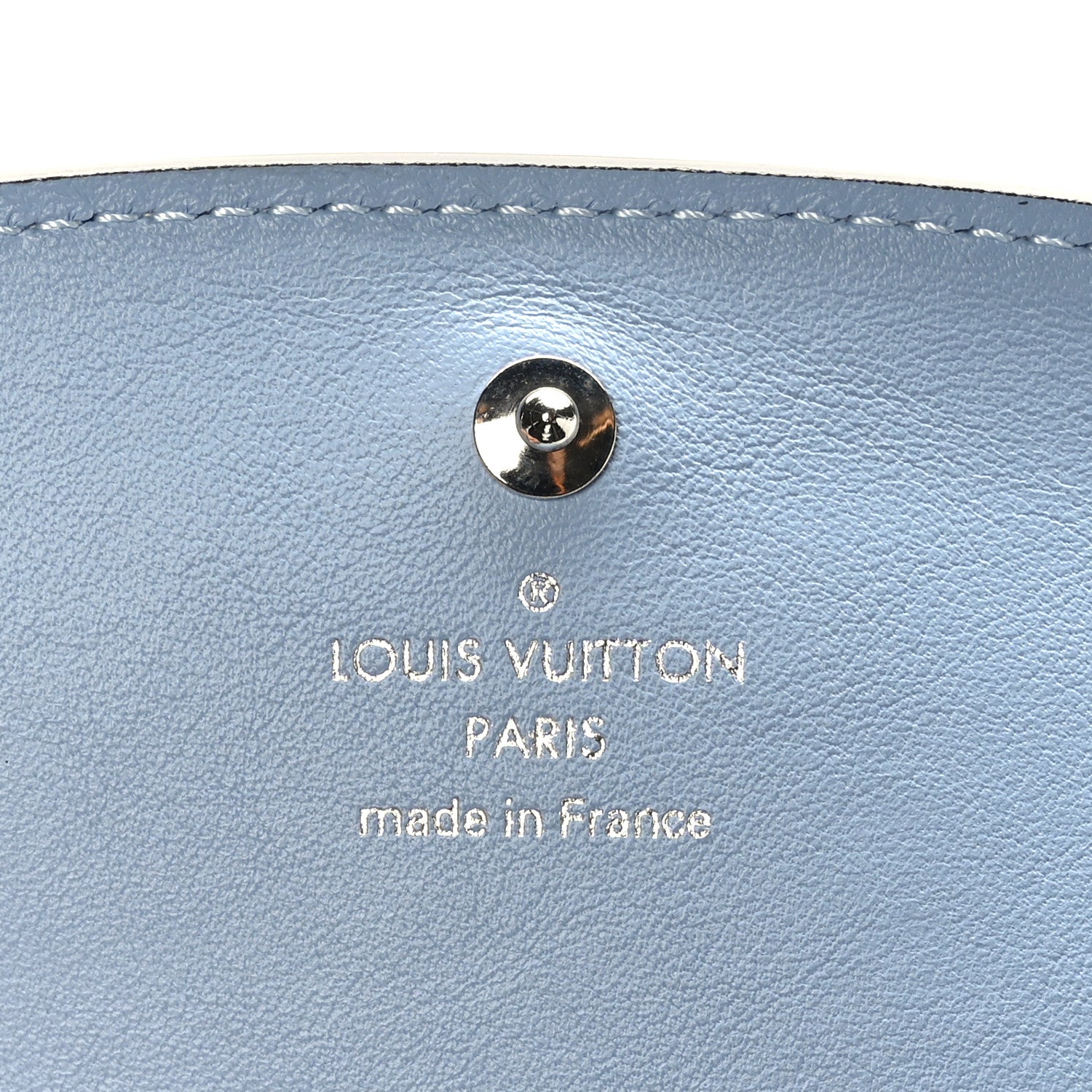 Louis Vuitton Mahina Degrade Iris Compact Wallet NM Bleu 6 of 7