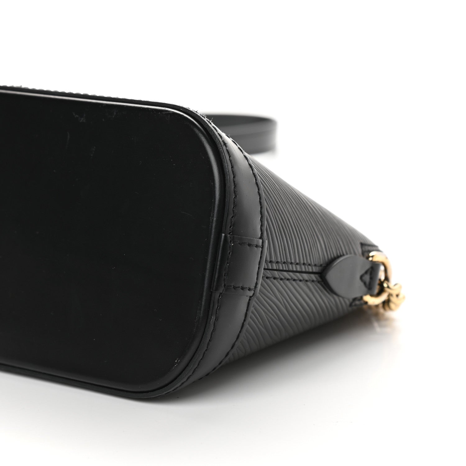 Louis Vuitton Epi Alma Mini Black 9 of 9