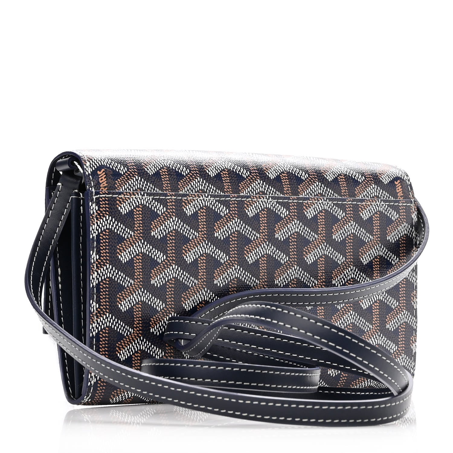 Goyard Goyardine Varenne Continental Wallet Navy 3 of 9