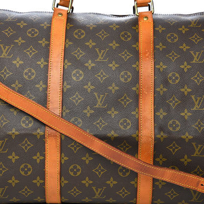 Louis Vuitton Monogram Keepall Bandouliere 60 27 of 27