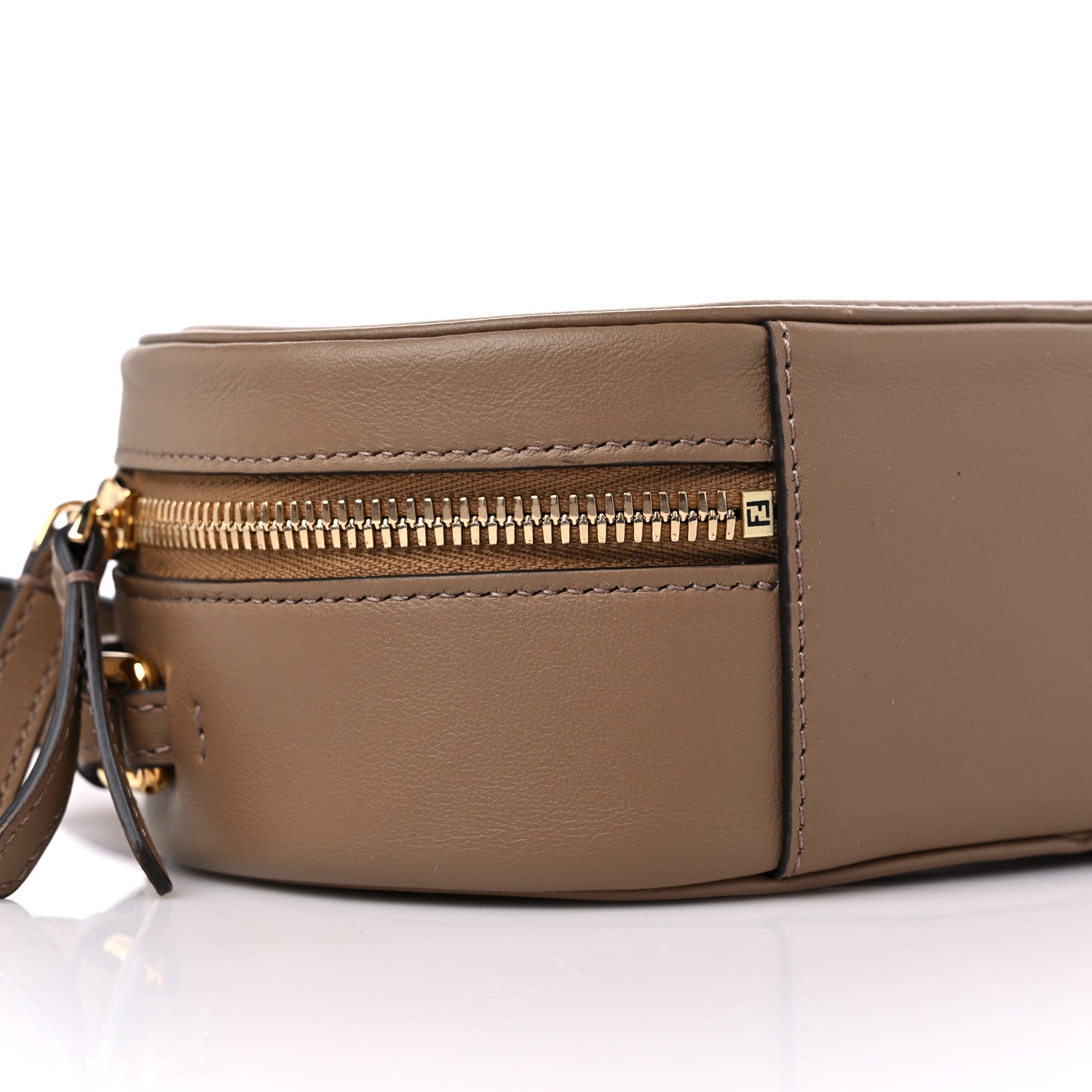 Fendi Vitello Grace Camoscio O'Lock Mini Camera Case Sand Rovere 8 of 11