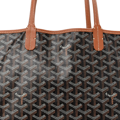 Goyard Goyardine Saint Louis PM Black Gold 9 of 12