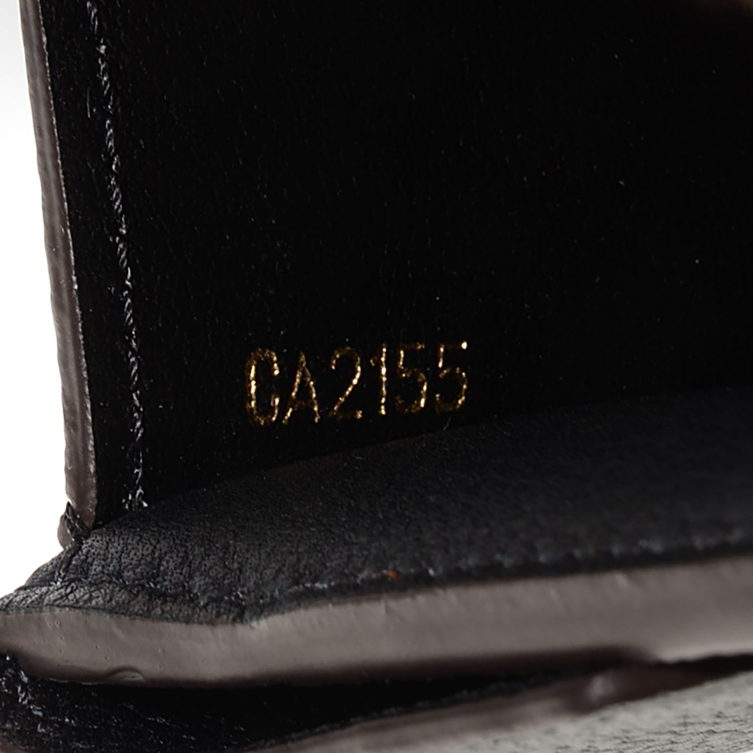 Louis Vuitton Monogram Pallas Compact Wallet Black 8 of 8