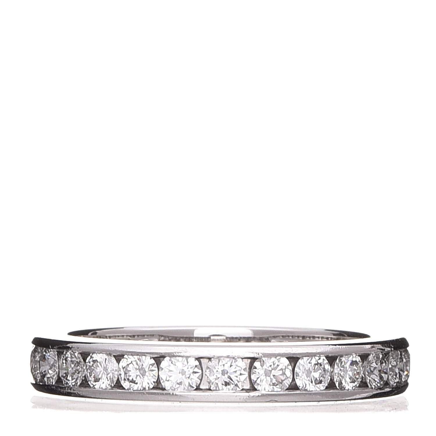 Tiffany Platinum Diamond 3mm Wedding Band Ring 49 5 3 of 5