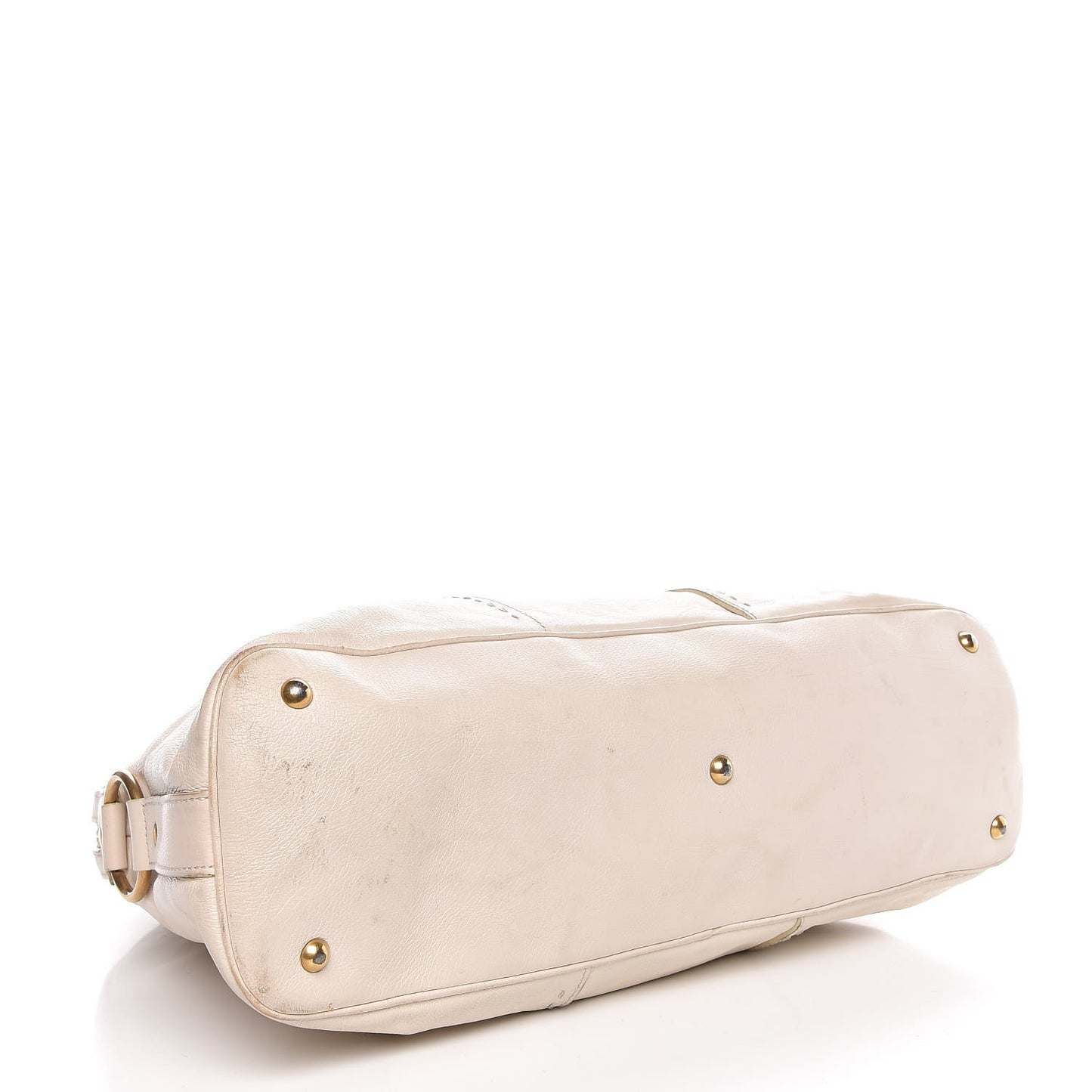Calfskin Oversized Muse Ivory