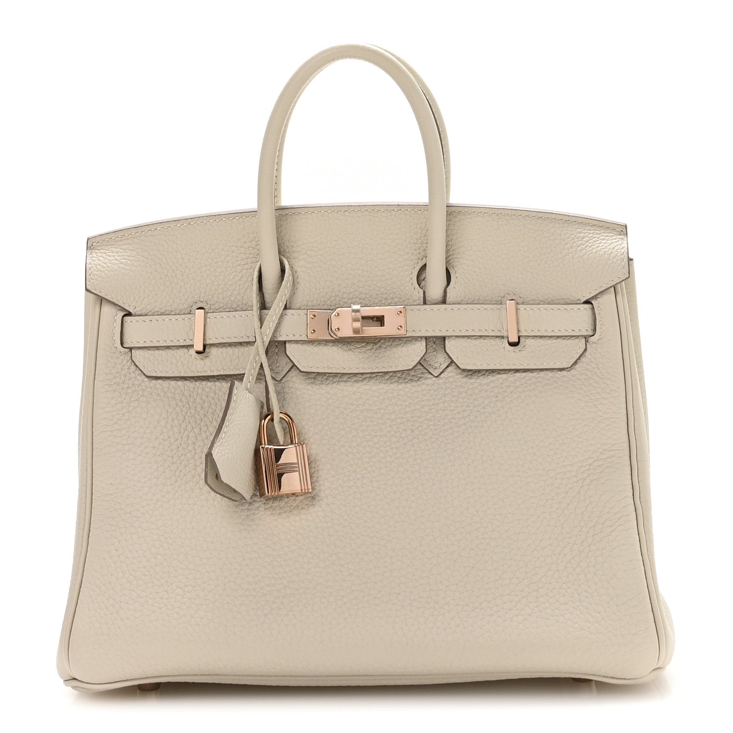 Hermes Togo Birkin 25 Craie 2 of 21
