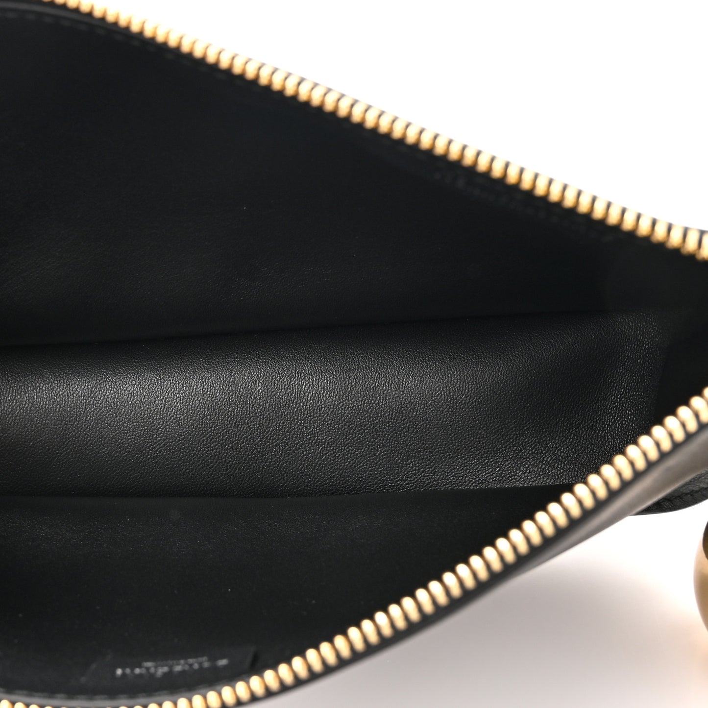 Calfskin Mini Shield Sling Bag Black