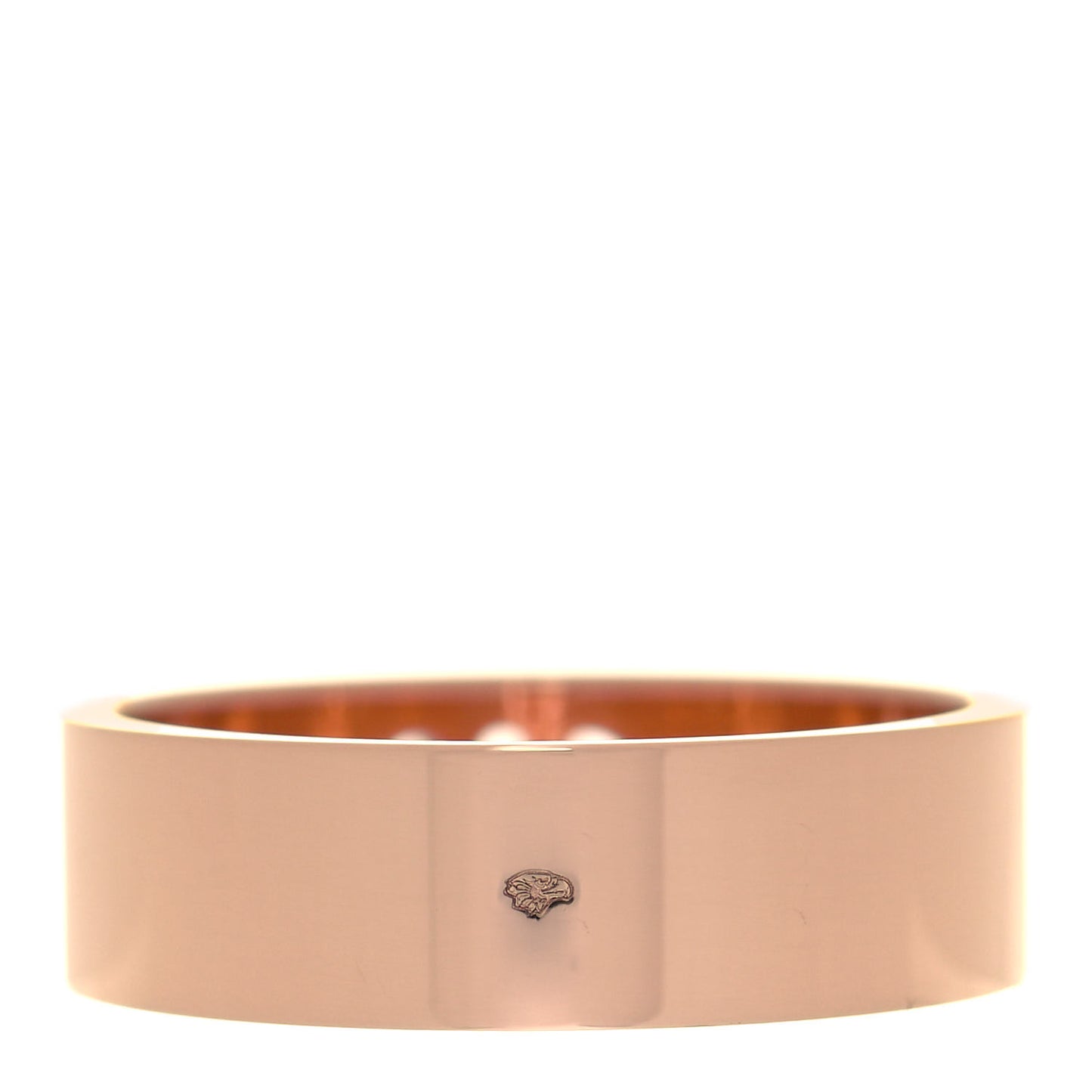 18K Rose Gold Diamond PM H D'Ancre Ring 53 6.25
