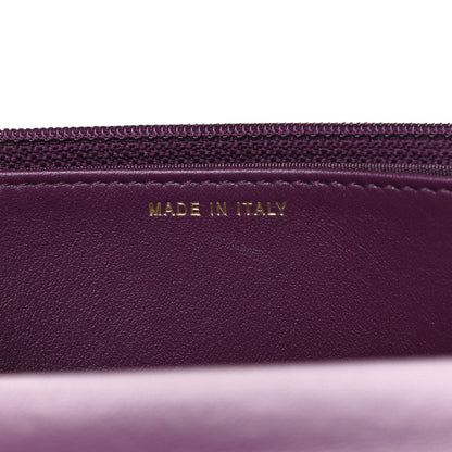 Chanel Lambskin Quilted Chanel 19 Wallet On Chain WOC Purple 8 of 14