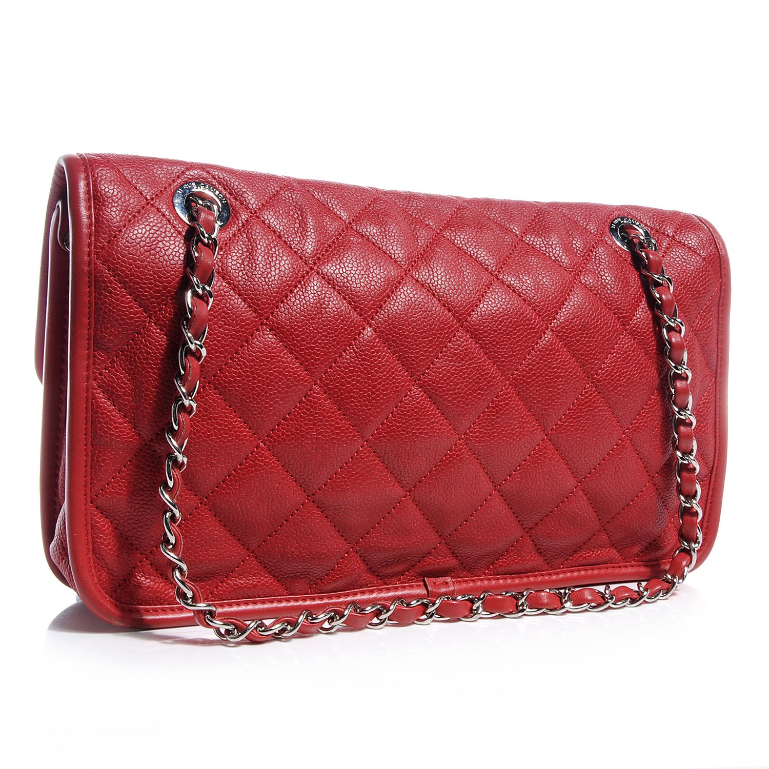 Chanel Caviar French Riviera Flap Red 3 of 7