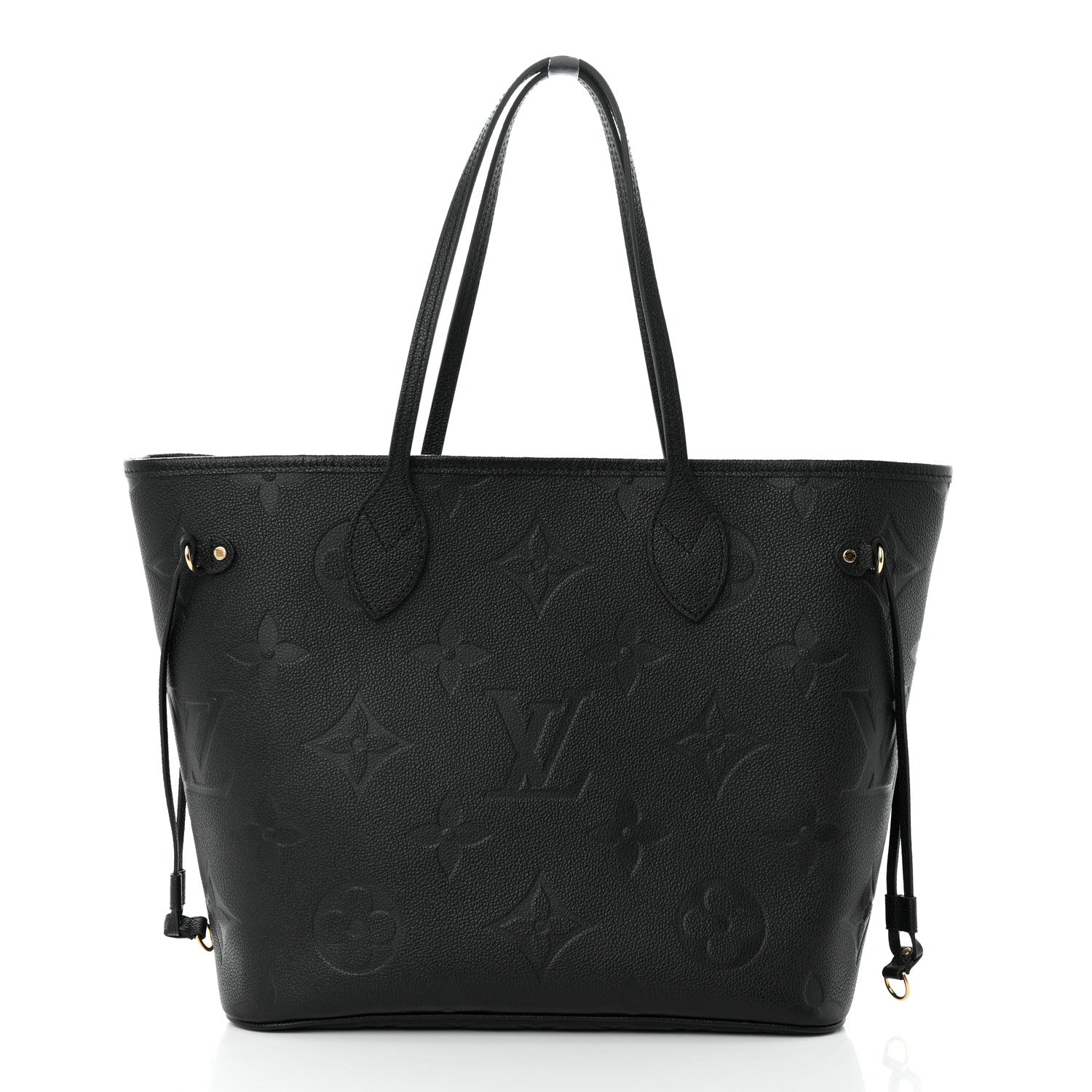 Louis Vuitton Empreinte Monogram Giant Neverfull MM Black 3 of 11
