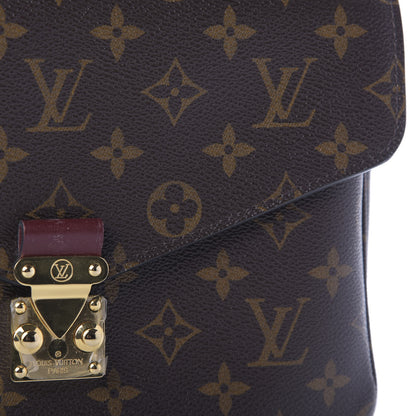 Louis Vuitton Monogram Braided Pochette Metis Safran 12 of 16