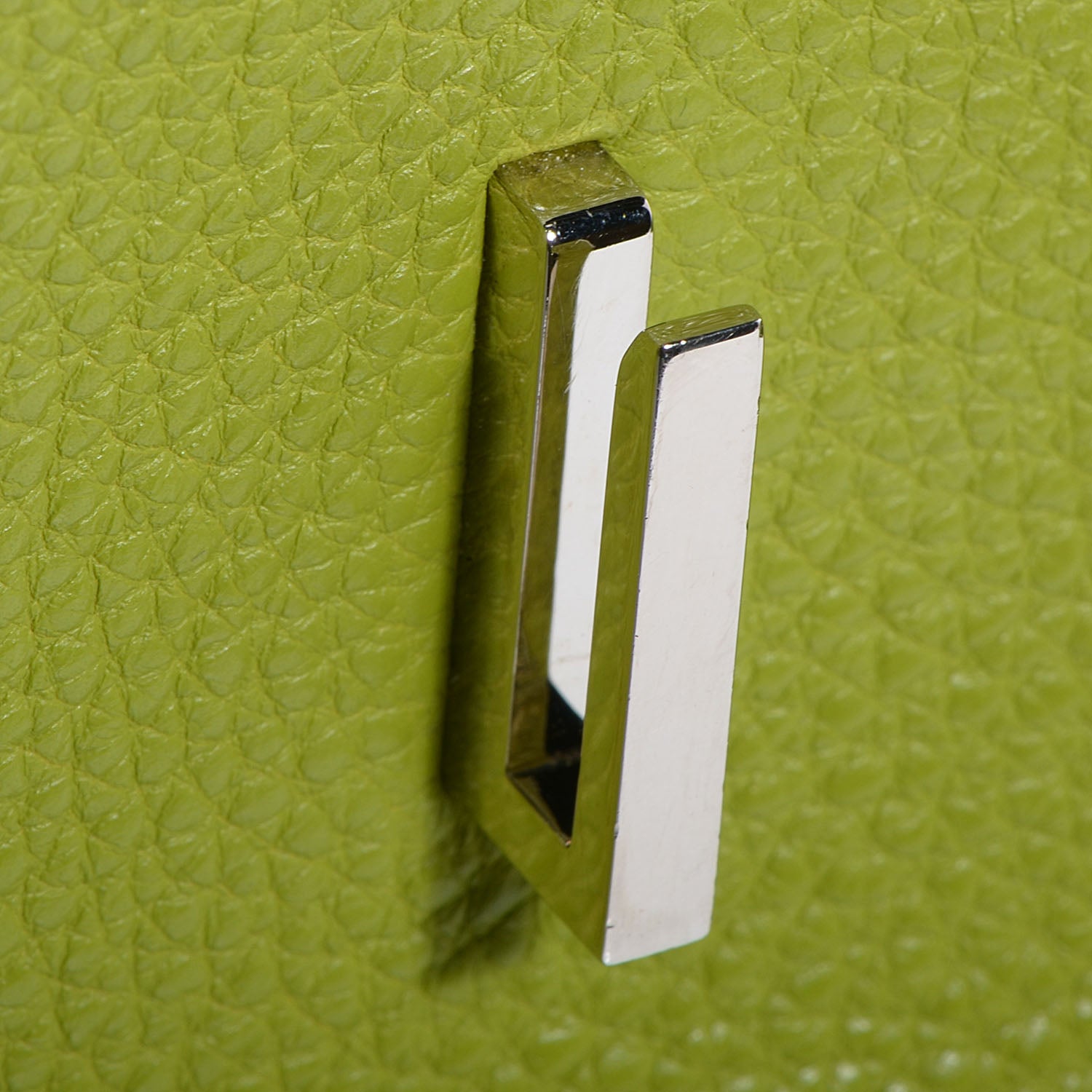 Hermes Togo Birkin 35 Vert Anis 9 of 23