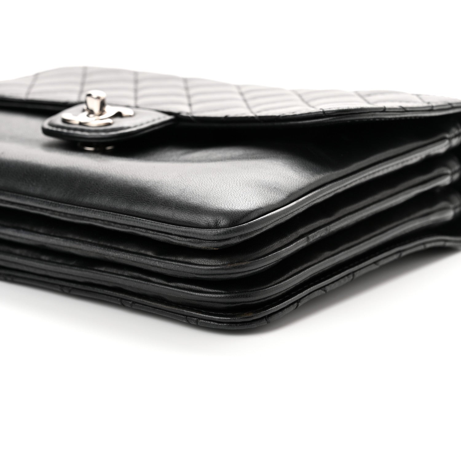 Chanel Lambskin Quilted Flap Black 8 of 8
