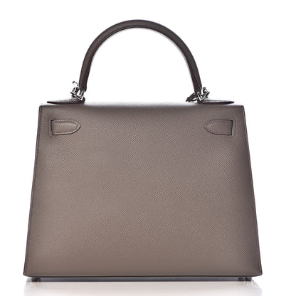 Hermes Epsom Kelly Sellier 28 Etain 29 of 39