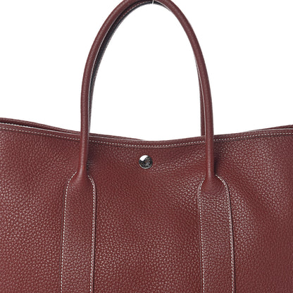 Hermes Negonda Garden Party Tote 36 MM Rouge H 8 of 12