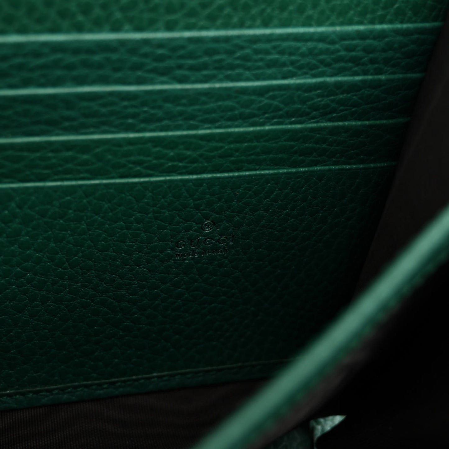 Calfskin Mini Dionysus Chain Wallet Emerald