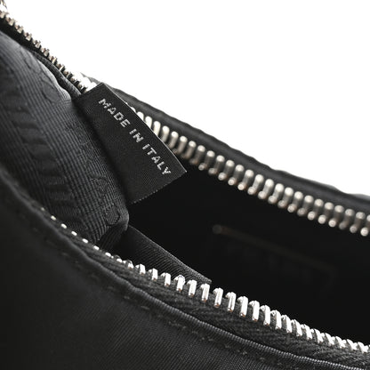 Prada Re-Nylon Saffiano Re-Edition 2005 Shoulder Bag Black 7 of 12