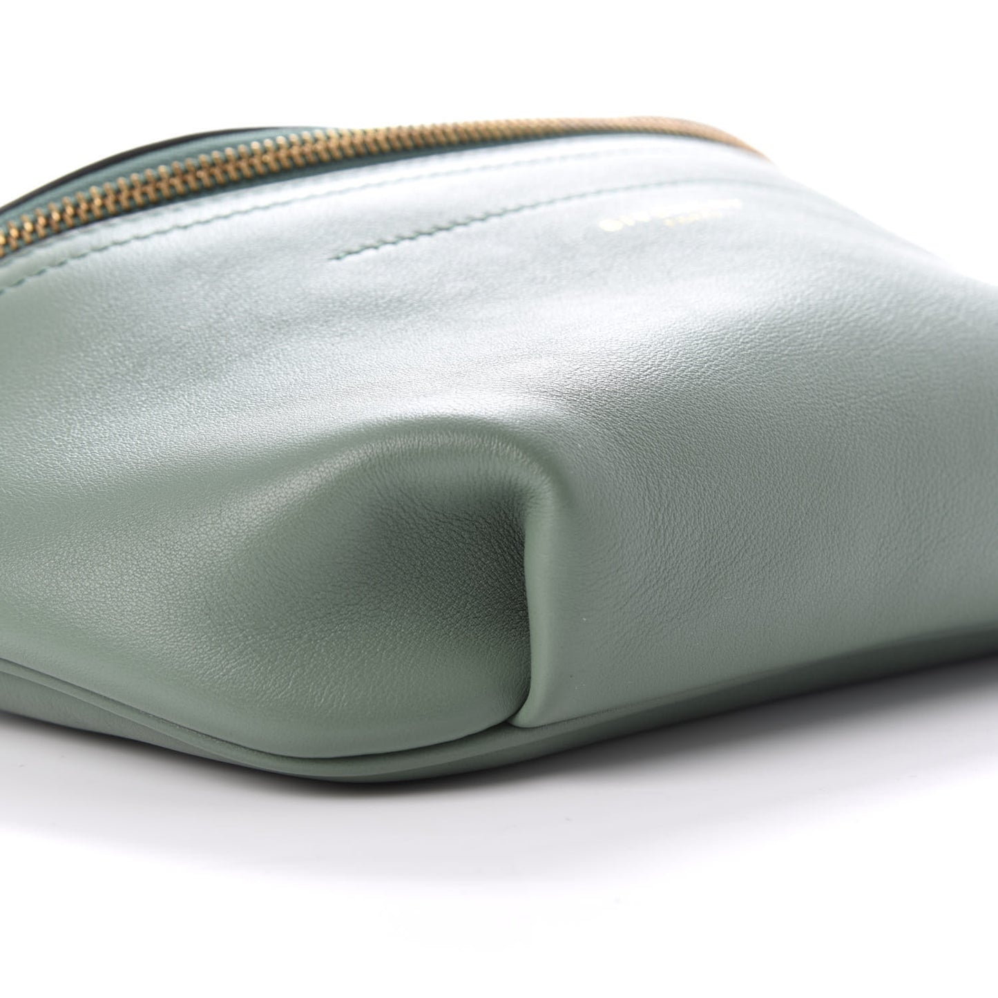 Calfskin Mini Whip Belt Bag Pistachio