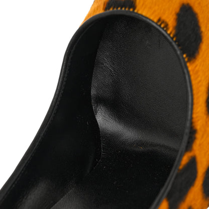 Christian Louboutin Calf Hair Leopard Kate 100 Pumps 36.5 Spicy 9 of 11