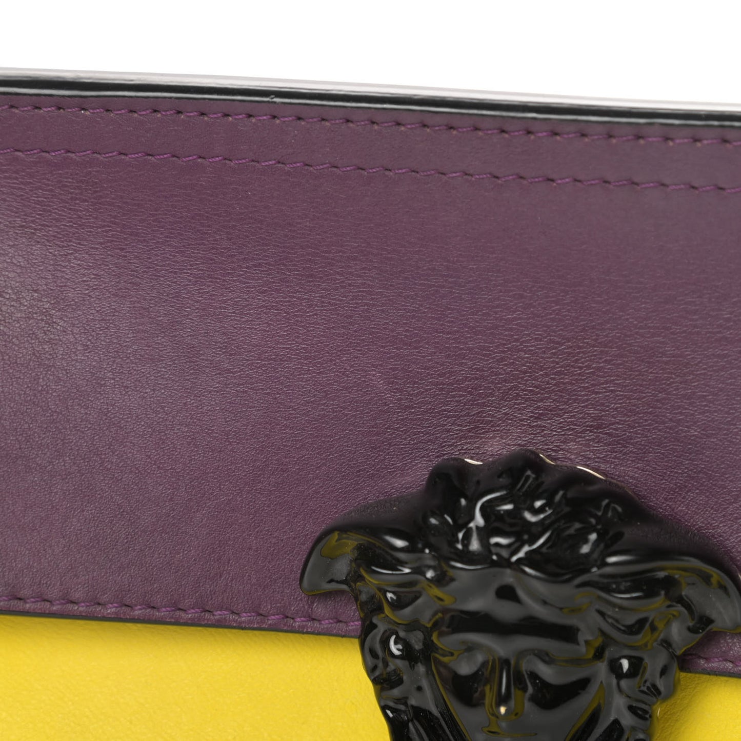 Calfskin Medium Palazzo Empire Colorblock Crossbody Bag Multicolor