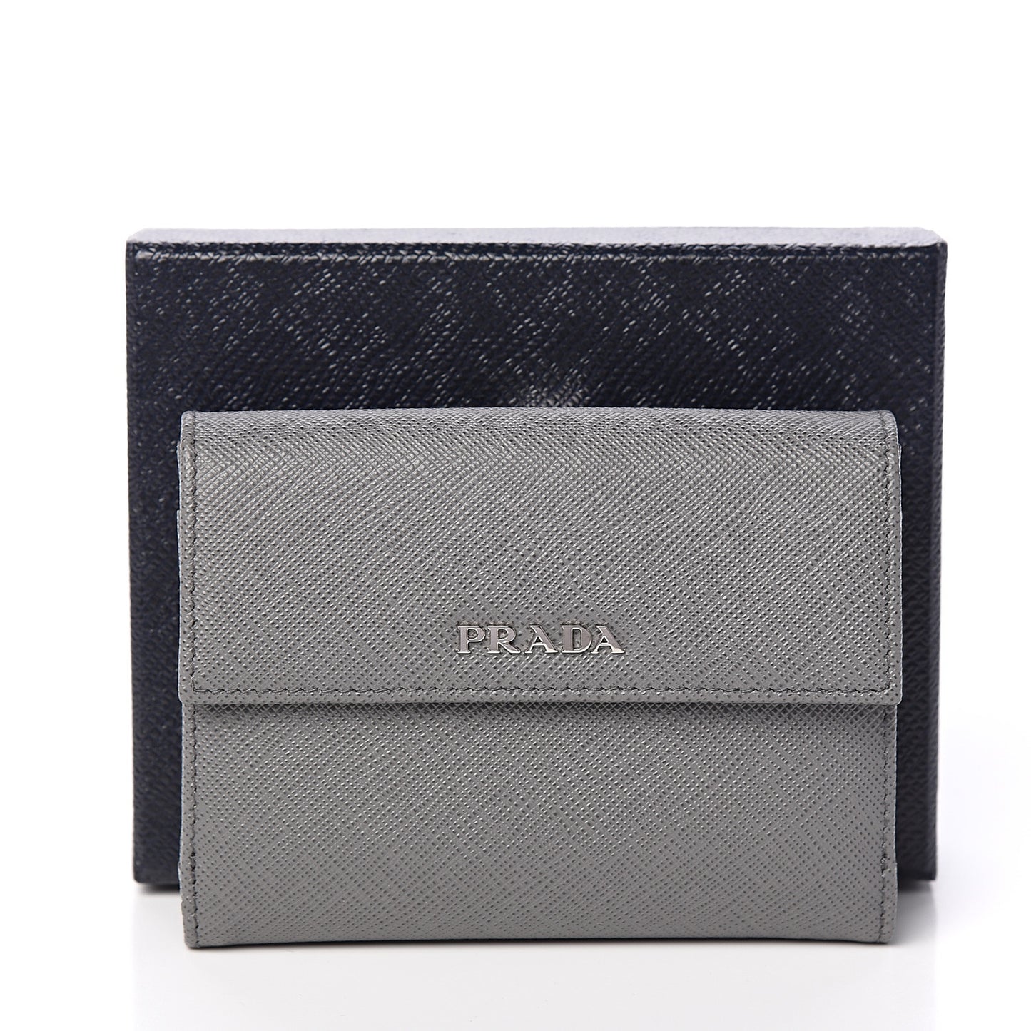 Saffiano Compact Wallet Marmo