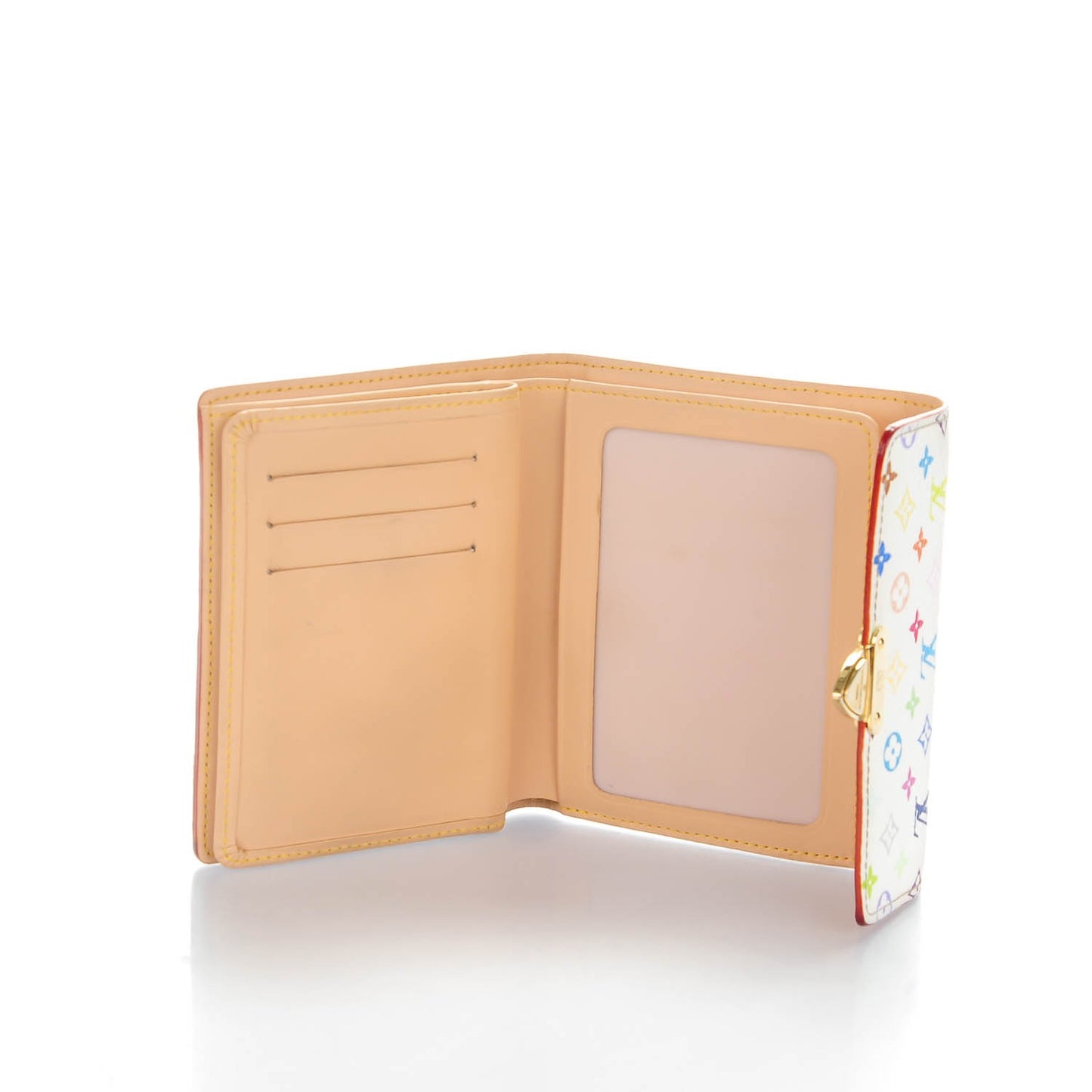 Monogram Multicolor Koala Wallet White