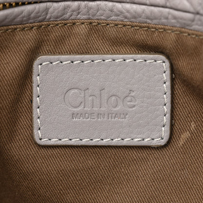 Chloe Calfskin Medium Marcie Satchel Cashmere Grey 6 of 16