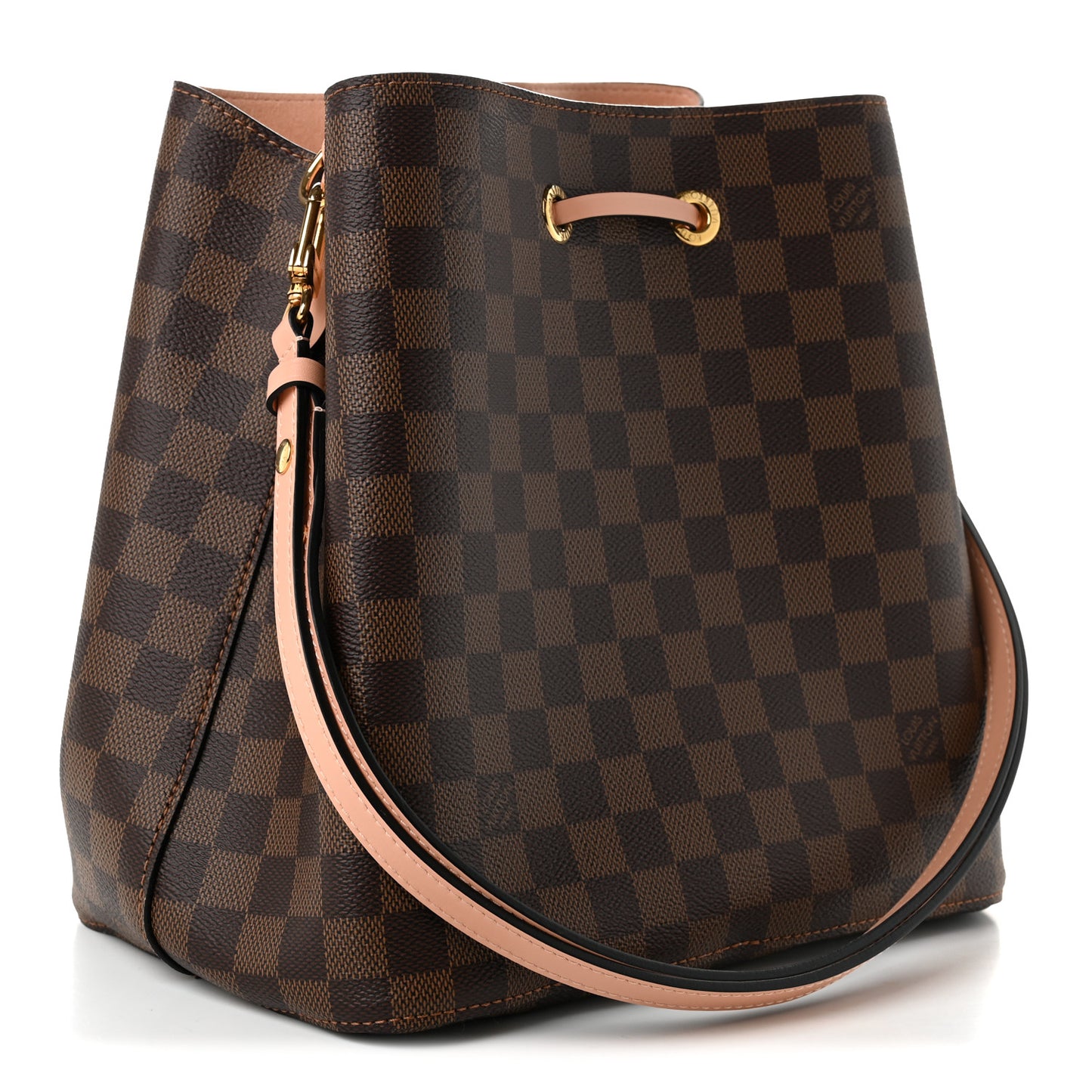 Damier Ebene Neonoe MM Venus Pink
