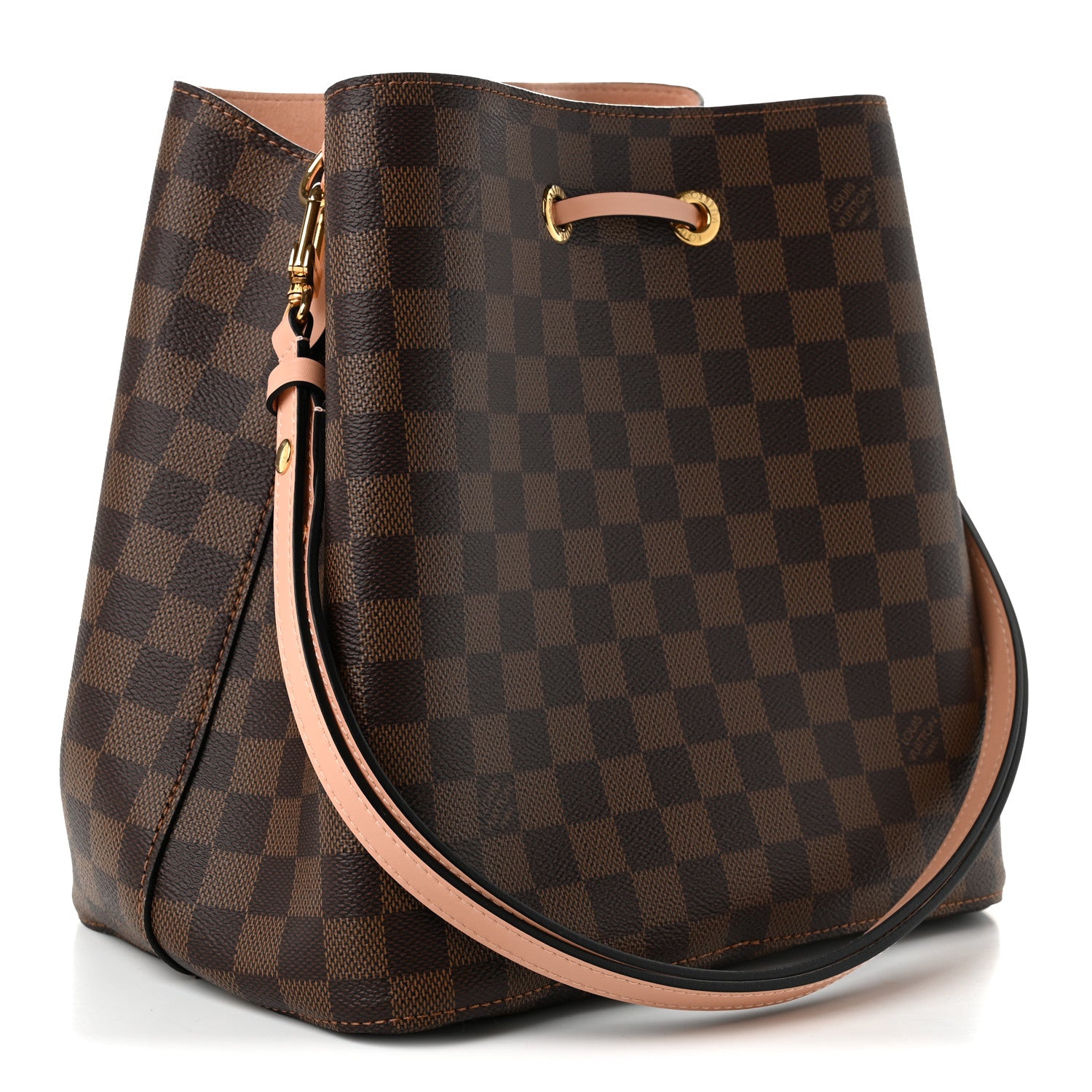 Louis Vuitton Damier Ebene Neonoe MM Venus Pink 2 of 9
