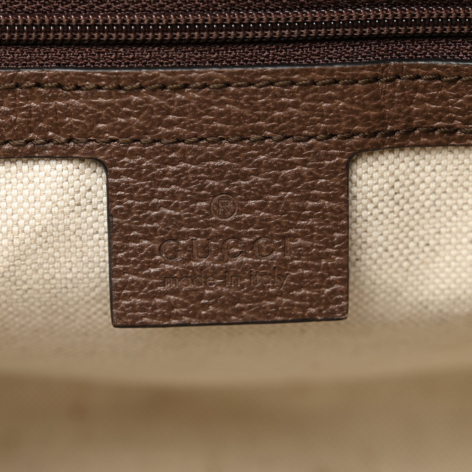 Gucci GG Supreme Monogram Web Ophidia GG Toiletry Case Beige New Acero 6 of 8