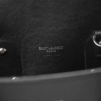 Saint Laurent Grained Calfskin Small Sac De Jour Black 6 of 11