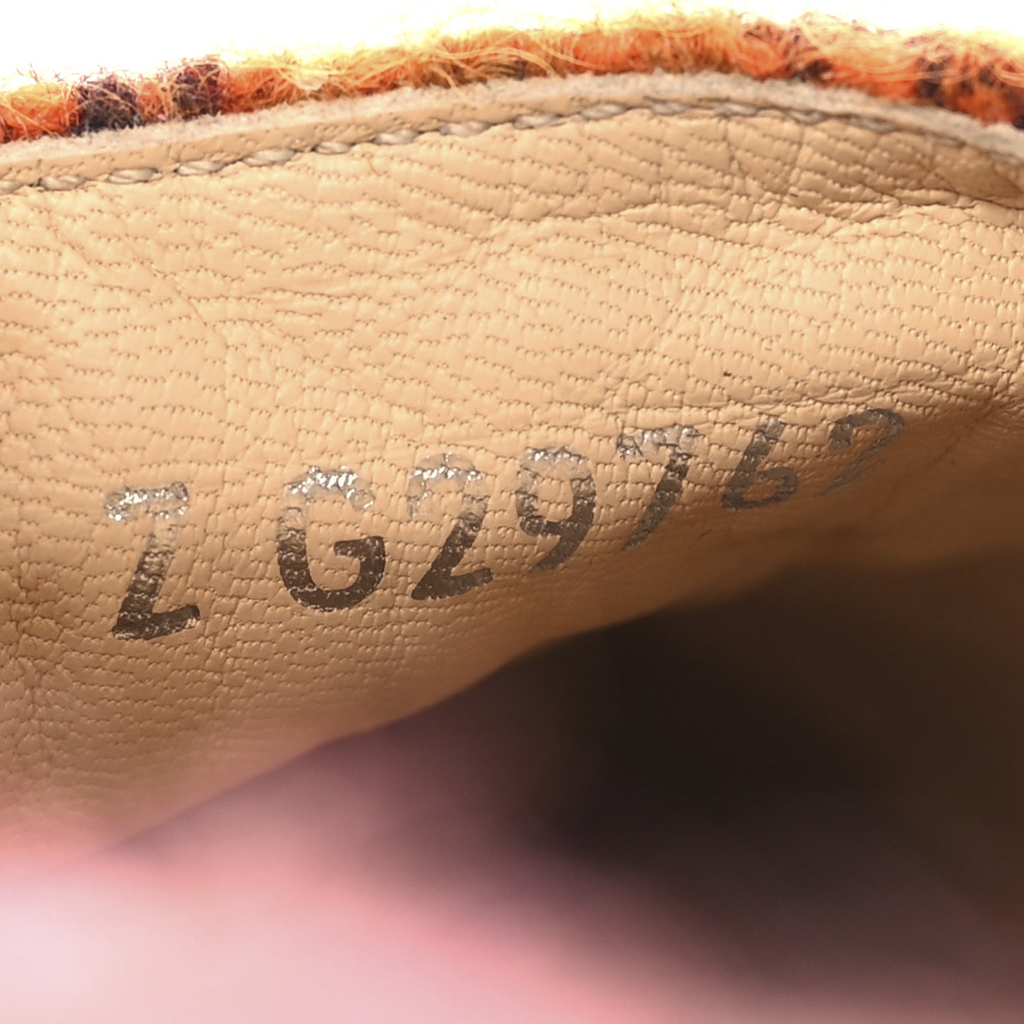 Tweed CC Espadrilles 40 Brown Pink Beige
