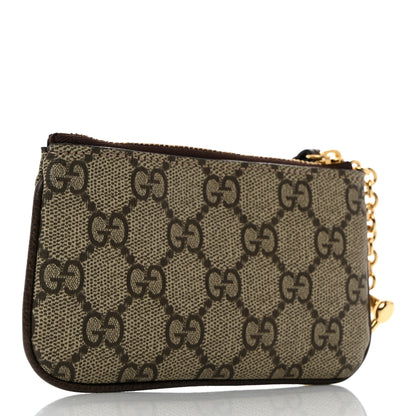 Gucci GG Supreme Monogram Key Case Brown 3 of 8