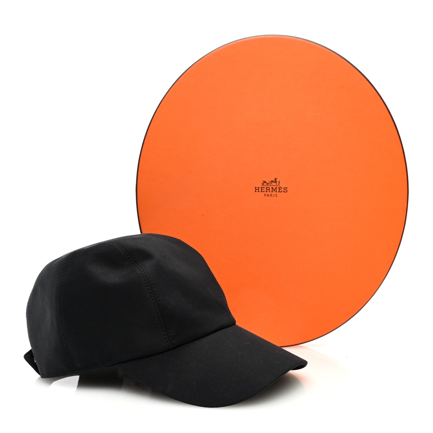 Hermes Cotton Miles H Circle Hat 59 Black 1499143 – FASHIONPHILE