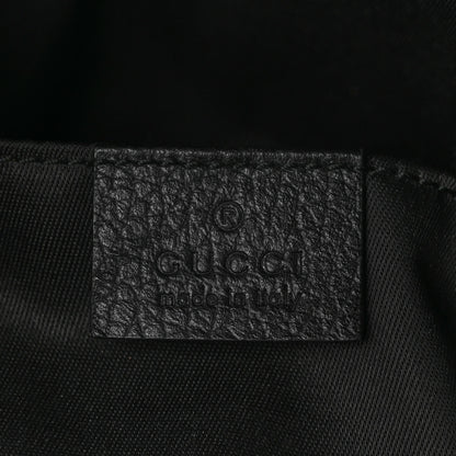 Gucci Nylon Monogram Fanny Pack Belt Bag Black 8 of 8