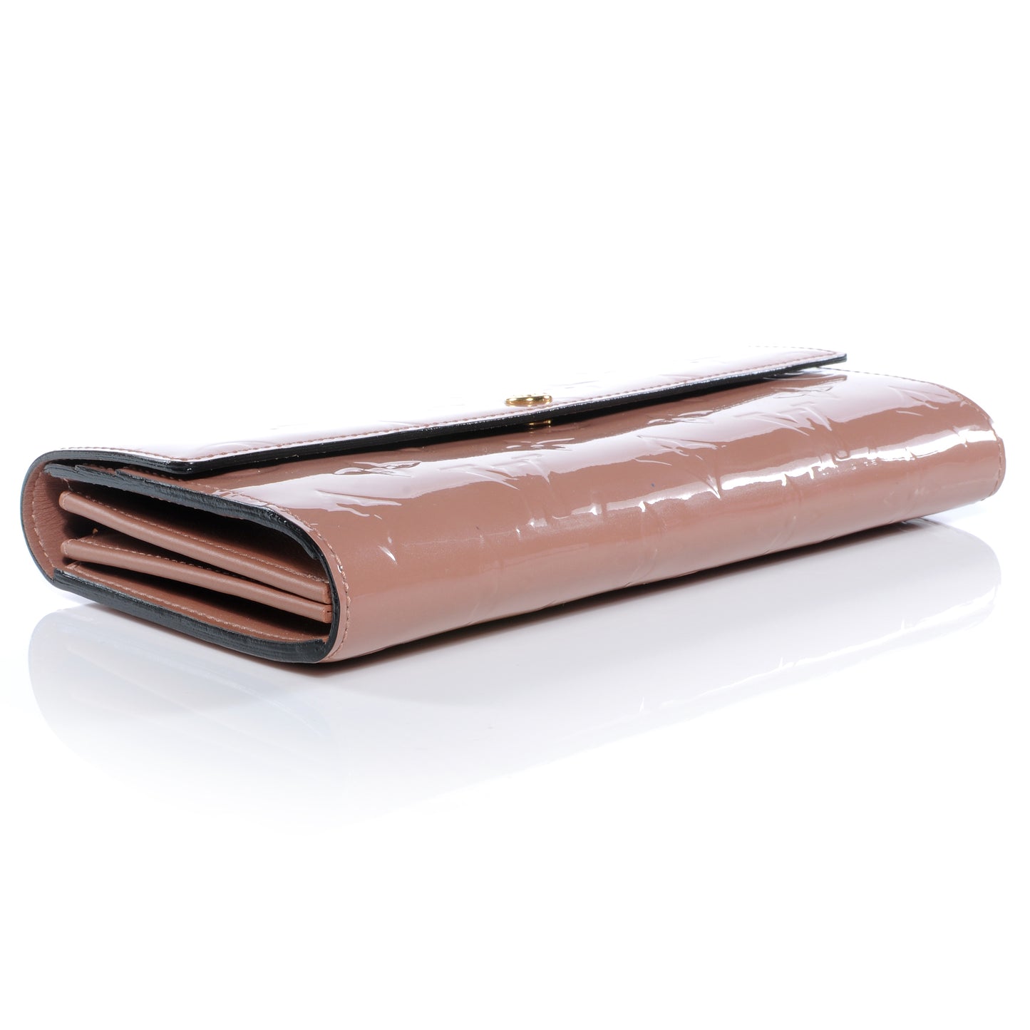 Vernis Sarah Wallet Rose Velours